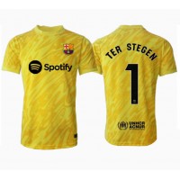 Barcelona Ter Stegen #1 Målvakt Hemmatröja 2024-25 Kortärmad